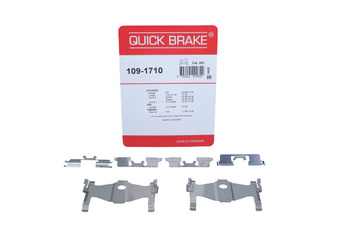 QUICK BRAKE QB109-1710 Zestaw montażowy klocków hamulcowych Hyundai Coupe/Elantra/Lantra 1995-2009