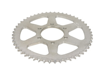 AFAM Zębatka Napędzana Tył MOTO 52 Zębów STAL OCYNK SREBRNA 12208-52