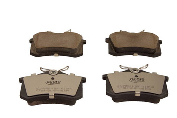 QUARO Klocki Hamulcowe SILVER CERAMIC TYŁ RENAULT MEGANE (08-)/CLIO (05-)/SCENIC/MODUS Bez Hamulca Elektrycznego QP8538C