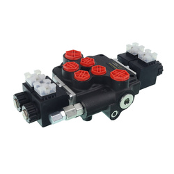 GMP ROZDZIELACZ HYDRAULICZNY 2-SEKCYJNY 80L/MIN, STEROWANY ELEKTRYCZNIE 24V GMPP802OT24VH