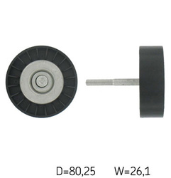 SKF ROLKA PASKA ROZRZĄDU ALFA 156/16