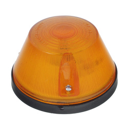 KLOSZ-MOT LAMPA OBRYSOWA POMARAŃCZOWA NISKA PRZYCZEPA, FI 92MM, H=52MM JLO-1P