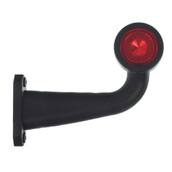 HORPOL LAMPA OBRYSOWA BIAŁO-CZERWONA DIODOWA NA WYSIĘGNIKU ŁAMANYM,PRAWA DŁUGA,12/24V LD724P