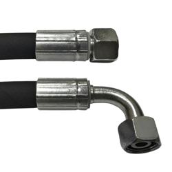 Przewód Hydrauliczny DN08 2SN M16x1.5 DKOL-DKOL90 1300mm 350bar