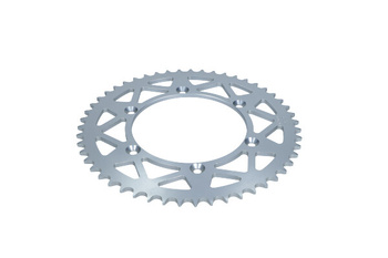 AFAM ZĘBATKA NAPĘDZANA TYŁ MOTO ALUMINIOWA ANODOWANA SREBRNA
