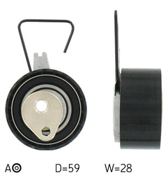 SKF Rolka Napinacz Paska Rozrządu VKM17301 do ROVER FREELANDER 1.8 (00-) / ROVER 45 1.4-1.8 16V (00-)