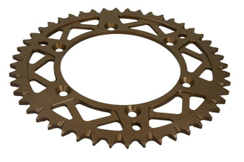 AFAM ZĘBATKA NAPĘDZANA TYŁ MOTO ALUMINIOWA ANODOWANA GUN METAL