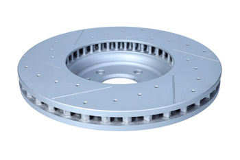 MAXGEAR TARCZA HAMULCOWA VW PRZÓD A4/A5 07-/Q5 NAWIERCANA I NACINANA