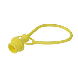 Pokrywa Gniazda ISO-A SF-1/2" Żółta Silikonowa AKZP06