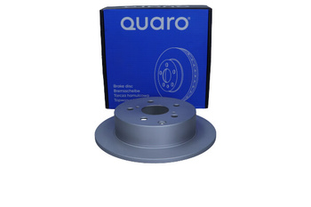 QUARO Tarcza hamulcowa QD0385 TOYOTA Tył AVENSIS 2,2D Z powłoką antykorozyjną