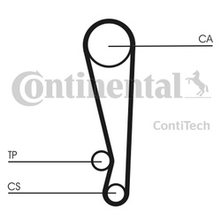 CONTITECH Zestaw rozrządu CT1024K1 MAZDA 1,3 16V