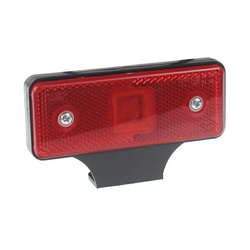 HORPOL LAMPA OBRYSOWA CZERWONA DIODOWA Z UCHWYTEM, 12/24V LD162