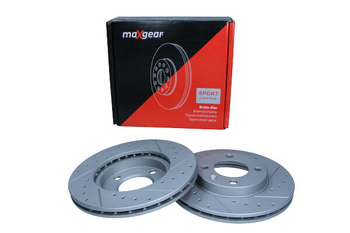 MAXGEAR TARCZA HAM. VW P. GOLF GTI NAWIERCANA I NACINANA, Z POWŁOKĄ ANTYKOROZYJNĄ