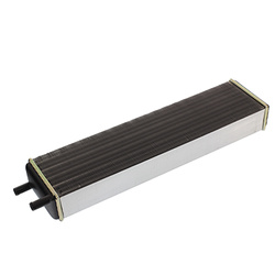NAGRZEWNICA KABINY ZETOR 530X130X70MM - KRÓĆCE FI 22mm 938222