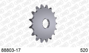 AFAM ZĘBATKA NAPĘDOWA PRZÓD MOTO STALOWA