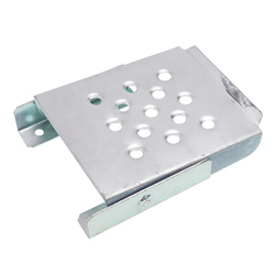 Stopień naburtowy stalowy 160x150mm niepełna ścianka - ocynk TEBHW172