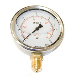 WIKA MANOMETR 1/2 DÓŁ, 0-  6 BAR B711-W100006D