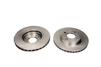 QUARO Tarcza hamulcowa QD1867 FORD Przód Fiesta 08- Z powłoką antykorozyjną