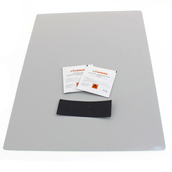 KPL. NAPR. PLANDEKI JASNOSZARY 435X330MM + SZMATKI+PAPIER ŚCIERNY, TUV H939
