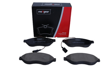 MAXGEAR Klocki hamulcowe 19-3636 Fiat Ducato 06- 15" Przód 2 czujniki