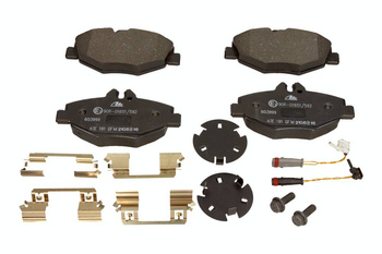 ATE Klocki hamulcowe Mercedes W211 13.0460-3999.2 Przód 220-270CDI (02-)