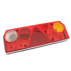 SERTPLAS LAMPA TYLNA ZESP. EUROPOINT PRAWA(ŻÓŁTA) II TYP - SCHMITZ - Z GNIAZDEM OKRĄGŁYM 611424