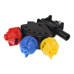 AGROPLAST GŁOWICA WAHADŁOWA OPRYSKIWACZA KOŃCOWA Z NAKRĘTKĄ KOŁPAKOWĄ 0-100/GW08/K