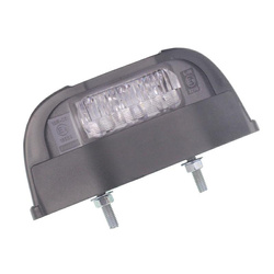 FRISTOM LAMPA OŚWIETLENIA TABLICY REJESTRACYJNEJ DIODOWA, KLOSZ BIAŁY, 12/30V FT-260 LED
