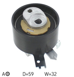 SKF ROLKA PASKA ROZRZĄDU RENAULT 1,5DCI 09- DB/DACIA