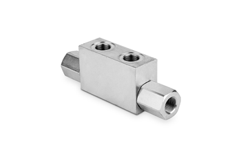 Zawór zwrotny sterowany pojedynczy 1/2" BSP 50l./min. 300 bar VRSE025F - MTC / Walvoil