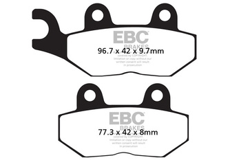 EBC KLOCKI HAMULCOWE MOTO EBCFA214/2HH TRIUMPH TIGER EXPLORER 1200 (12-14)