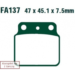 EBC Klocki Hamulcowe Motocyklowe EBCFA137R ARCTIC CAT (ATV) 400 DVX SPORT (04-08)