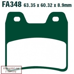 EBC KLOCKI HAMULCOWE MOTO YAMAHA FZS 1000 FAZER (01-05)