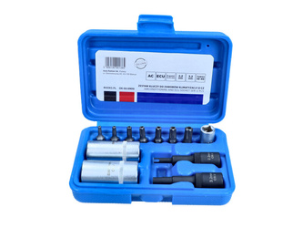 ROOKS Zestaw Kluczy do Zaworów Klimatyzacji, 12 części OK-02.0900