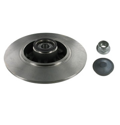 SKF TARCZA HAMULCOWA RENAULT TYŁ MEGANE 08- KOMPLET Z ŁOŻYSKIEM ABS