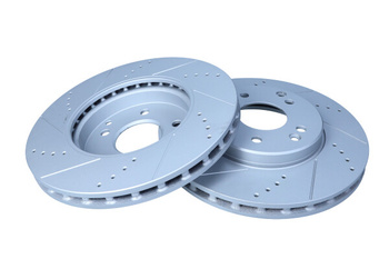 MAXGEAR TARCZA HAM. DB P. W202/210 NAWIERCANA I NACINANA, Z POWŁOKĄ ANTYKOROZYJNĄ