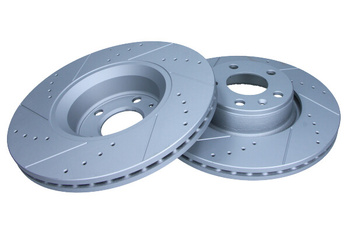 MAXGEAR TARCZA HAM. VW P. A6 2.0-3,0 TDI 04-11 NAWIERCANA I NACINANA, Z POWŁOKĄ ANTYKOROZYJNĄ