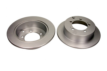 QUARO Tarcza hamulcowa MITSUBISHI OUTLANDER / LANCER QD5714 tylna, od 2003, z powłoką antykorozyjną