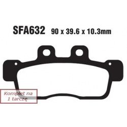 EBC KLOCKI HAM. MOTO. YAMAHA NCX K/L CYGNUS X (07-10)/ YW 125 X(10-13)