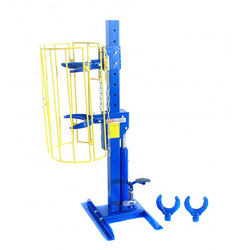 KB Global ŚCIĄGACZ HYDRAULICZNY SPRĘŻYN MCPHERSON 1T STACJONARNY Z KRATKĄ BEZPIECZEŃSTWA T01402B