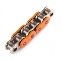 AFAM ŁAŃCUCH NAPĘDOWY MOTO XS-RING ORANGE (CENA ZA 1M)