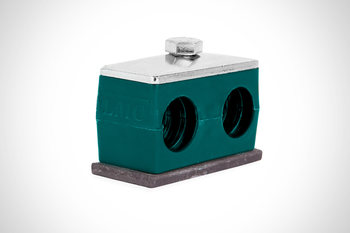 Uchwyt polipropylenowy wersja podwójna DN17,2 (3/8") APP-Z-17,2 (10 szt)