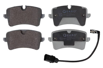 QUARO KLOCKI HAMULCOWE QP5296 VW TYŁ A6/A7 11-, TARCZA 330MM, 1 CZUJNIK