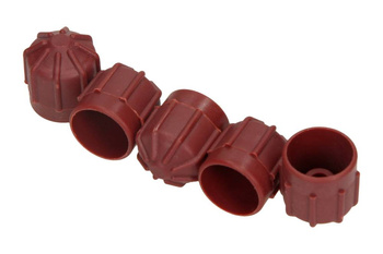 SUNAIR OSŁONA ZAWORU SERWISOWEGO KLIMATYZACJI SUNCP-657 CZERWONA 16mm M8x1 (WYSOKIE CIŚNIENIE)