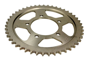 AFAM ZĘBATKA NAPĘDZANA TYŁ MOTO. STALOWA OCYNKOWANA SREBRNA