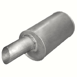 POLMO TŁUMIK WYDECHU VOLVO FL12, FH12, FH16, RVI PREMIUM DXI, KOŃCOWY, L= 710MM 3183953