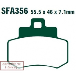 EBC KLOCKI HAM. MOTO. KYMCO GRAND DINK 250 (S400) (01-06)