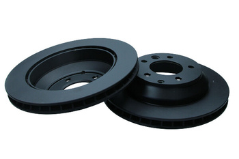 QUARO Tarcza Hamulcowa QD4502HC PORSCHE CAYENNE / VW TOUAREG TYŁ, Wysoko Nawęglana, Z Powłoką Antykorozyjną