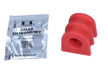 TED-GUM Guma stabilizatora (tuleja) 00586923 Renault Clio / Scenic PRZÓD 03- Śr. 20mm POLIURETAN (Clio 1.19 05-)