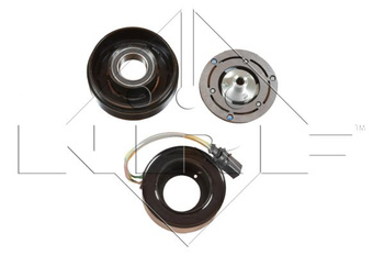 NRF Sprzęgło Kompresora Klimatyzacji VW Golf NRF380014 Sanden SD7V16 6PK/120mm 12V 98-
